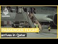 First passenger plane from Afghanistan arrives in Qatar
