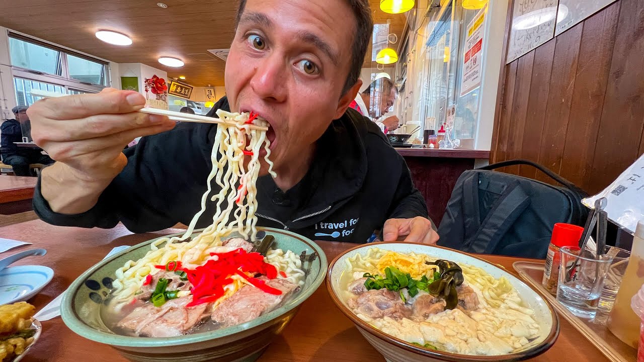 ⁣Food Tour in Okinawa!! DELICIOUS + BIZARRE FOODS Only on This Island!!