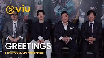 The four tough guys of The Roundup: Punishment 🤜💥 | Viu Philippines