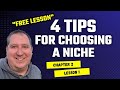 FREE Lesson: How to Choose a Niche for Affiliate Marketing