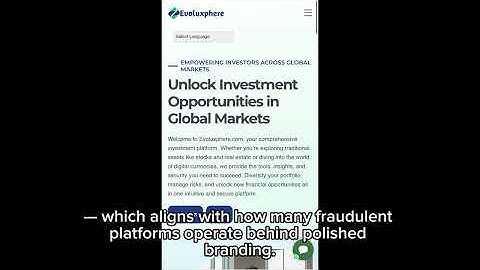 EVOLUXPHERE SCAM (REVIEW) — HOW TO WITHDRAW !