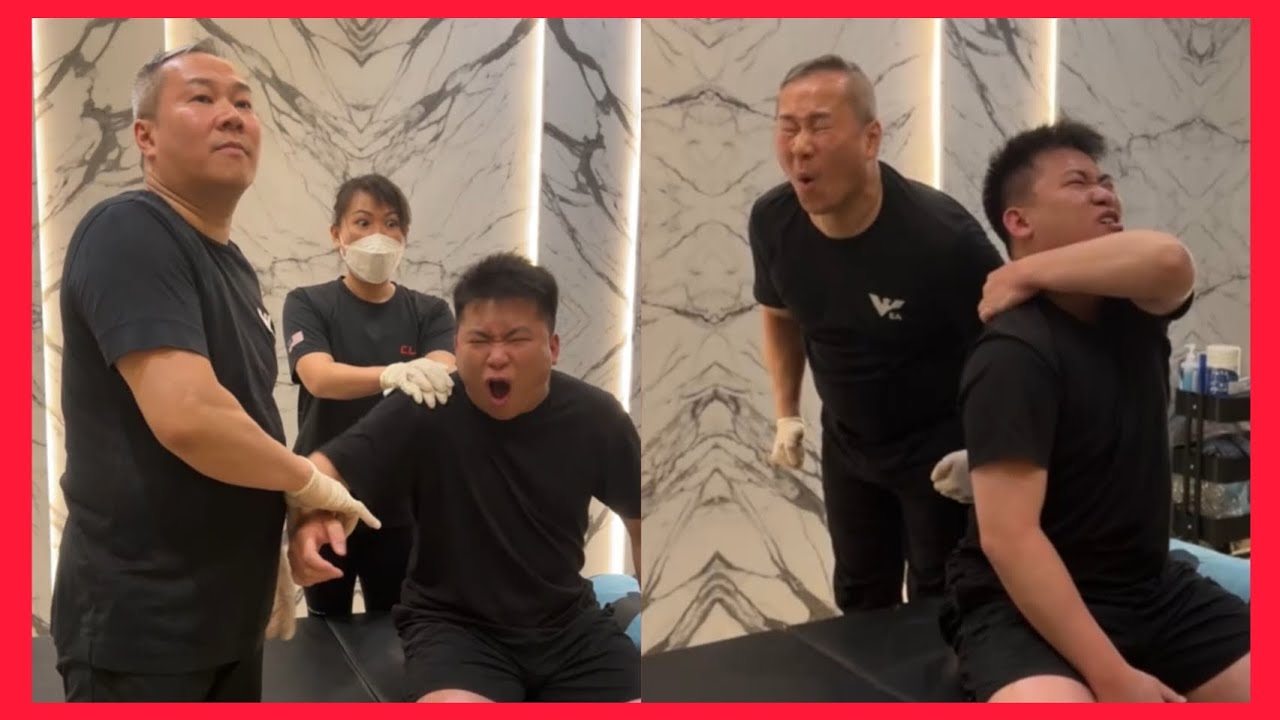 Chris Leong Treatment Neck, Shoulder and Lower Back Problems😱