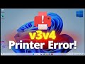 Get Rid of v3v4 Printer Driver Errors Keep Happening in Windows 11
