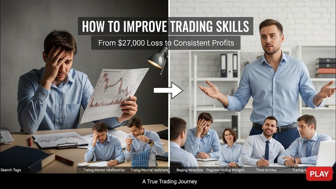 HOW TO IMPROVE TRADING SKILLS 📉📈📊