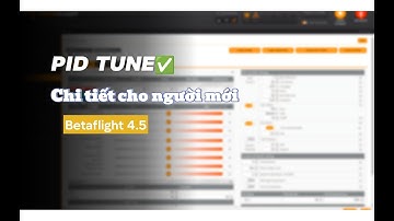 HƯỚNG DẪN CHI TIẾT TUNE PID BETAFLIGHT DÀNH CHO NGƯỜI MỚI