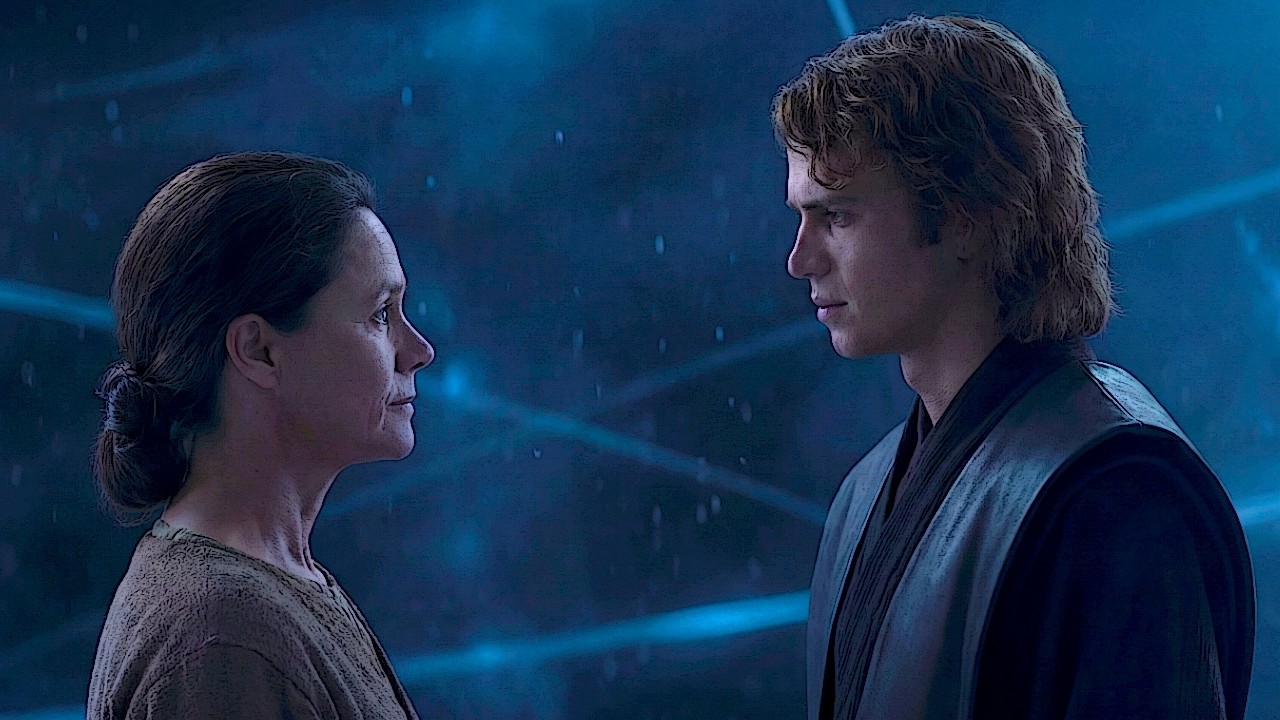 Anakin Reunites with His Mother After His Death