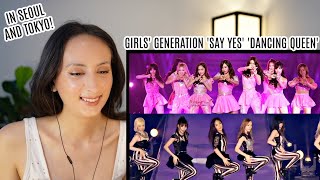 Girls' Generation (소녀시대) - SAY YES' 'Dancing Queen' REACTION | LIVE + MV