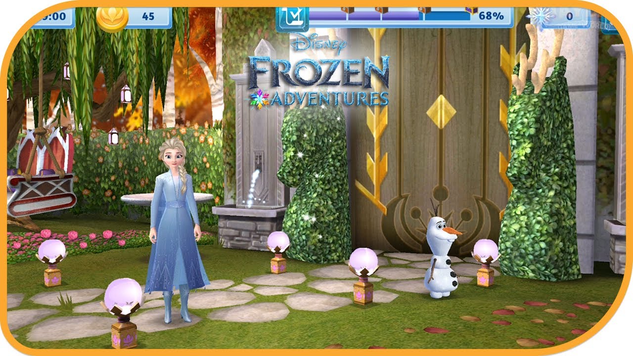 Disney Frozen Adventures A New Match 3 Game (Castle Garden 11) Jam