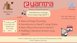 eLSI:  Technical Session on Introduction to Image Processing using OpenCV