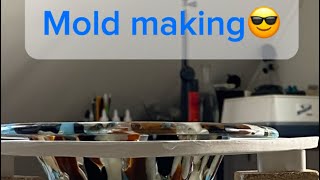Glass art - Molds making #glassfusing