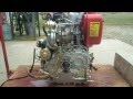 Turbo and Oil Flow Testing on Turbo-Diesel 10hp Single Cylinder Engine