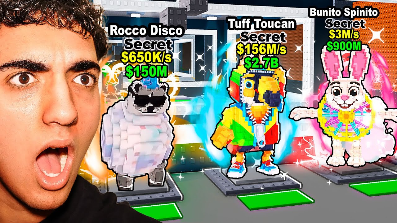 Я украл ВСЕХ НОВОГОДНИХ ГРИБОВ В игре Steal A Brianrot!