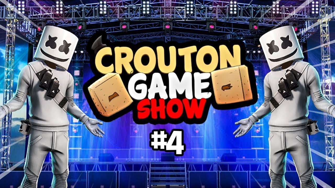 CONCERT DE MARSHMELLO + CROÛTONS GAMES SHOW = SOIRÉE EXCEPTIONNELLE !! Fortnite Créatif Mode