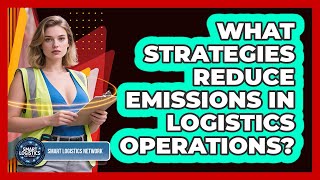 What Strategies Reduce Emissions In Logistics Operations? - Smart Logistics Network