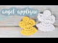 Crochet Angel Applique