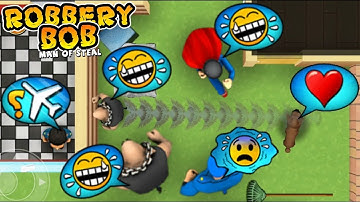 First time playing Robbery Bob - Super Bob vs Super Biffen Gameplay Walkthrough #1