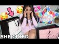SURPRISING MY GIRLFRIEND WITH $10,000 IN GIFTS FOR HER BIRTHDAY! *SHE CRIED*