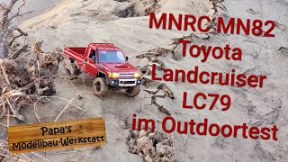 Sonntagsausflug mit dem kleinen MN82 von MNRC Toyota Landcruiser LC79 Teil 2