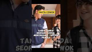 Tanda-tanda seorang cowok menyukaimu, tapi dia pemalu #faktacowok #shorts #jatuhcinta #terbooming