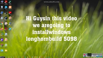 Installing Windows Longhorn Build 5098 in VMware