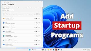 How to Add Program to Startup Windows 11