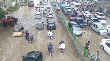 Heavy rain | Karachi | Nipa Chowrangi