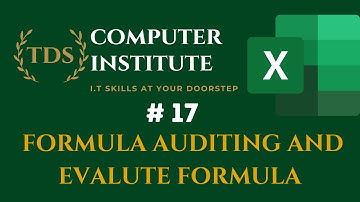 Formula Auditing and Evaluate Formula in MS Excel Step by Step Tutorial in URDU/HINDI.