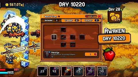 Days Bygone | Day 10220 | Last skill awaken | World tree