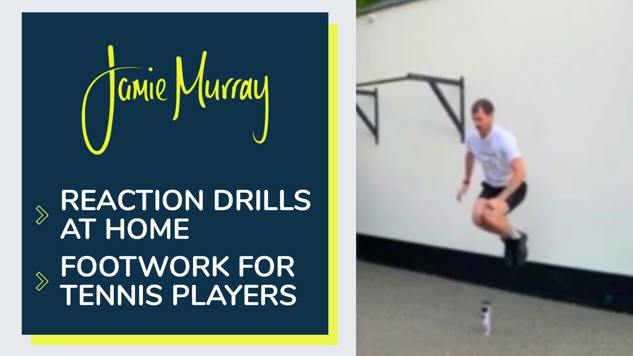 Footwork and Reaction Drills For Tennis Players Lockdown Workout