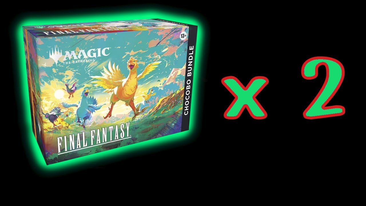 Opening 2 MORE Chocobo Bundles - We got the Value!
