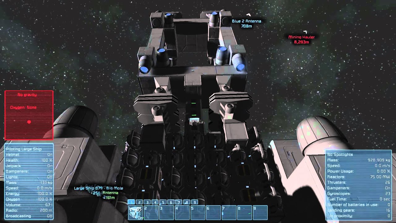 Space Engineers Testing the Space Train v1 - YouTube