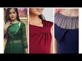 Top 71 Latest/stylish neck design neckline for kurti/frock/gown/top/blouse/suit/western dress 2019.