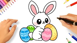 Comment Dessiner Un Lapin De Pâques