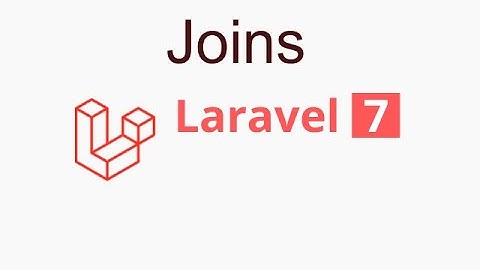 Laravel 7 tutorial #24 Joins with example