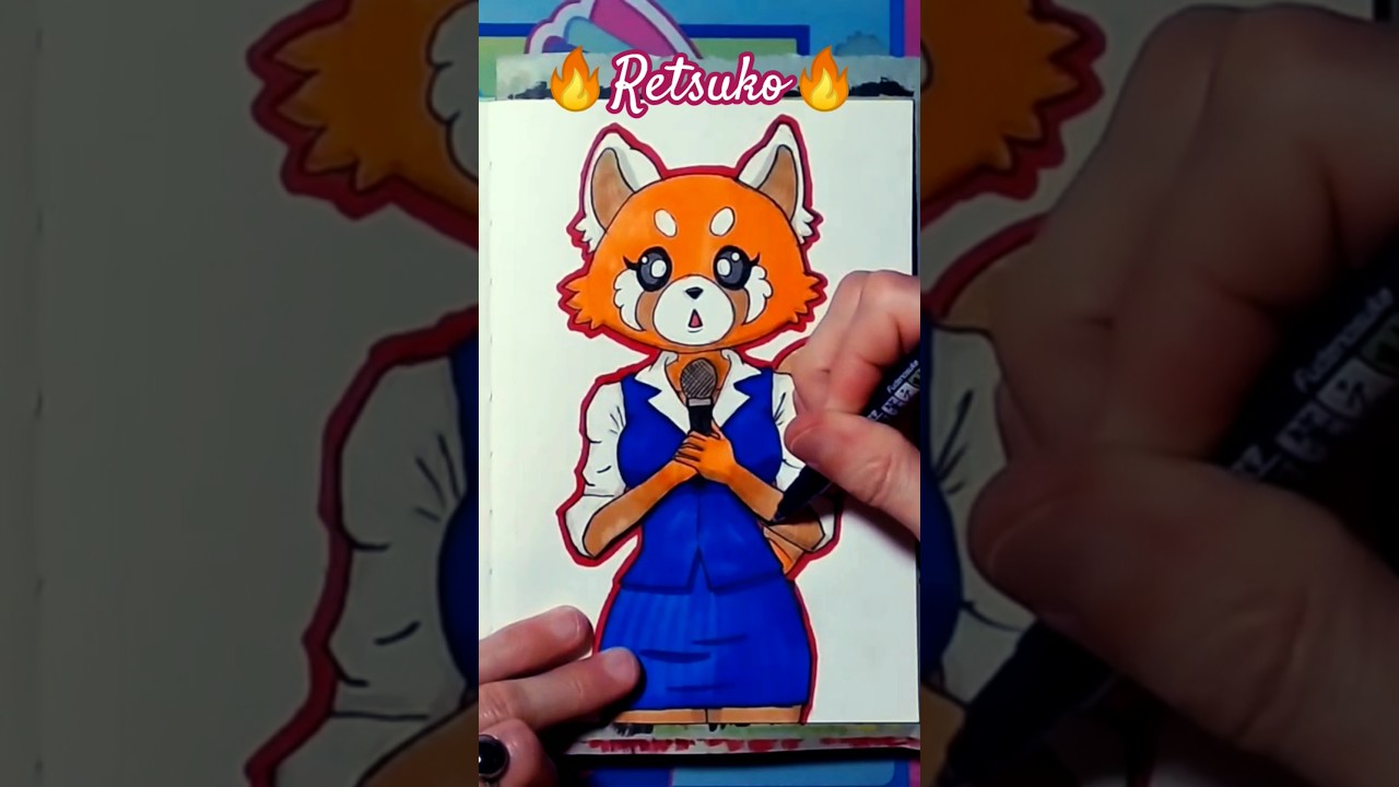[SANRIO] Retsuko ✏️🌈 