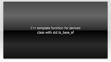 C++ template function for derived class with std::is_base_of