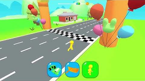 Shape shifting 🏃‍♂️🚗🚲🚦All Levels Gameplay Walkthrough Android,ios Max Level BNV18