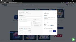 Tutorial - Add New Course