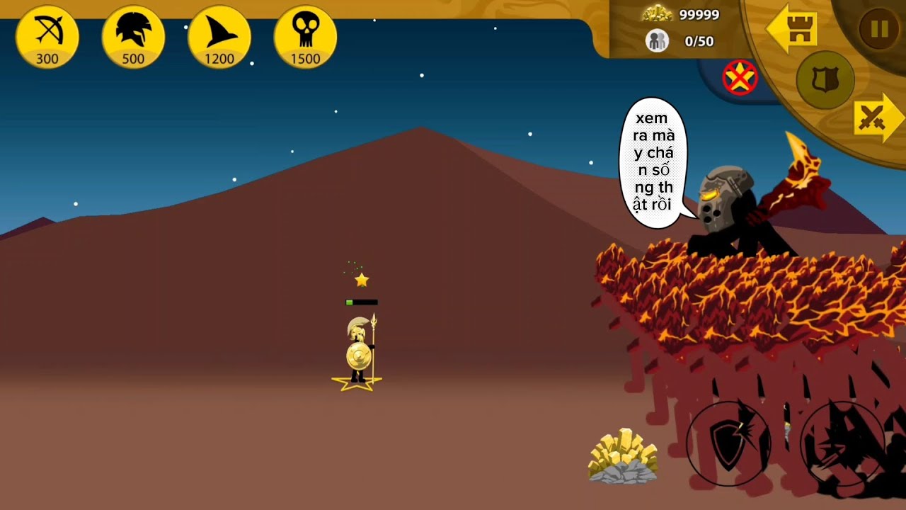 Trùm Cuối Ra Tay Trả Thù Cho Đàn Em Lính Giáo Vàng | Stick War Legacy