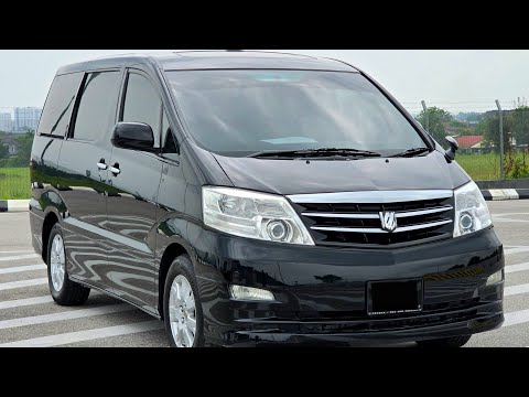 WALK AROUND】2006/2007 Toyota Alphard 3.0 (A) MZG Facelift