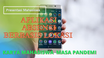 Aplikasi Absensi Menggunakan Lokasi Berbasis Android