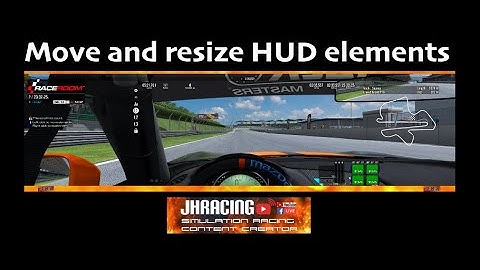 Race Room Move and Resize HUD