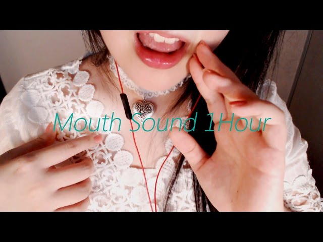 ASMR Strong & Close Mouth Sound 1H (No Talking) class=