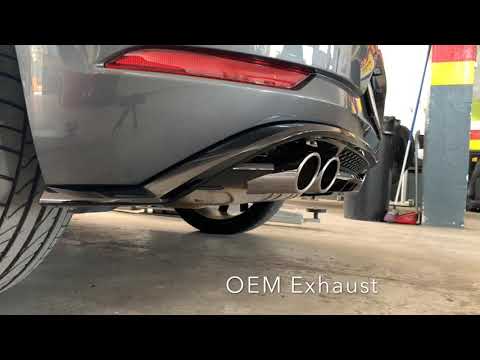 Golf R 7.5 Milltek Exhaust