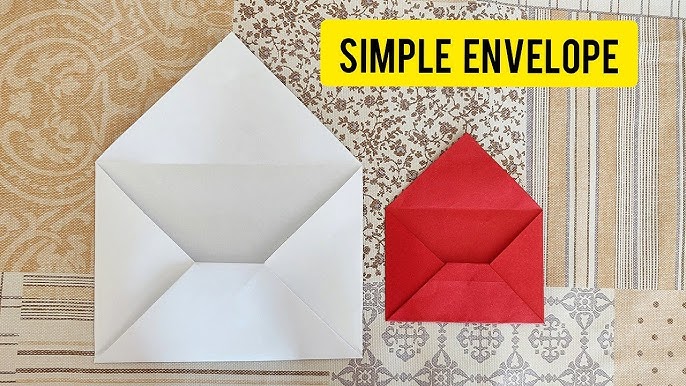 Easy DIY Letter Envelope 