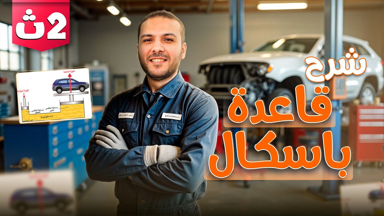 شرح درس قاعدة باسكال - فيزياء تانيه ثانوي الترم التاني 2025 | م/ محمد حمدان