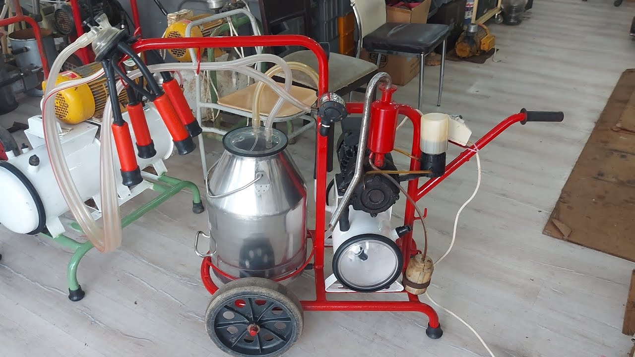 kurtsan süt sağım makinası # 30 yıllık makina tekrar göreve başladı # revizyon yapıldı