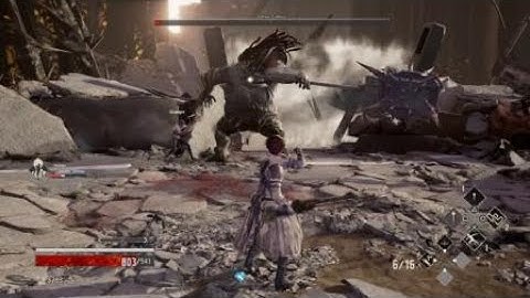 Code Vein - First Boss No Damage