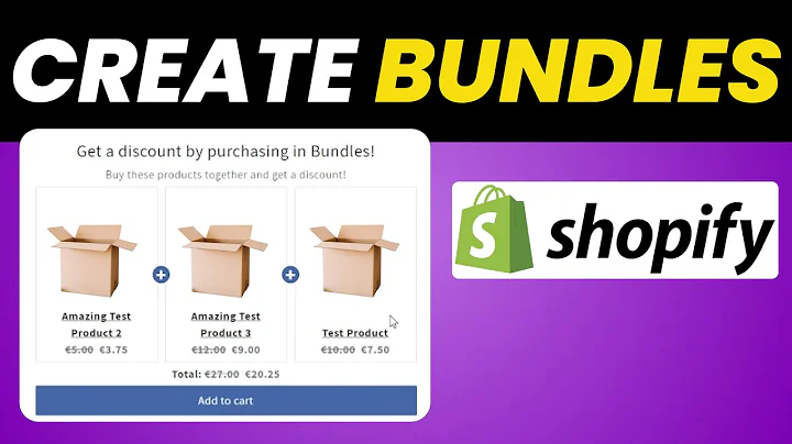 Boost Sales with Product Bundles in Shopify - Step-by-Step Guide (2023)
