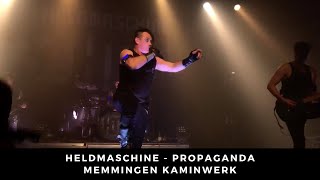 Heldmaschine - Propaganda Live 27.10.2017 Memmingen/Kaminwerk